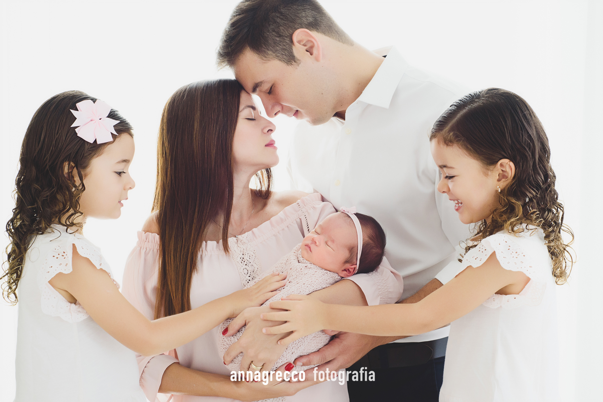 Fotos de família - Book newborn em Campinas